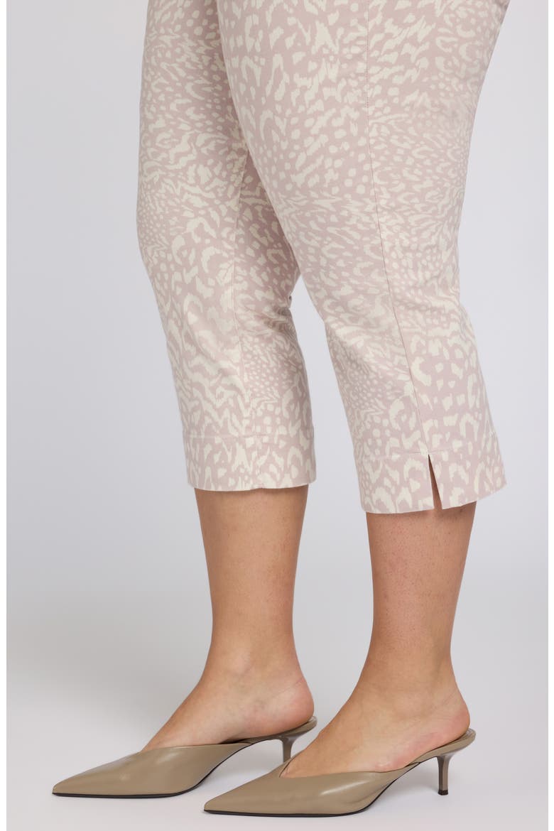 Marilyn Crop Straight Leg Jeans, Alternate, color, SNOW LEOPARD