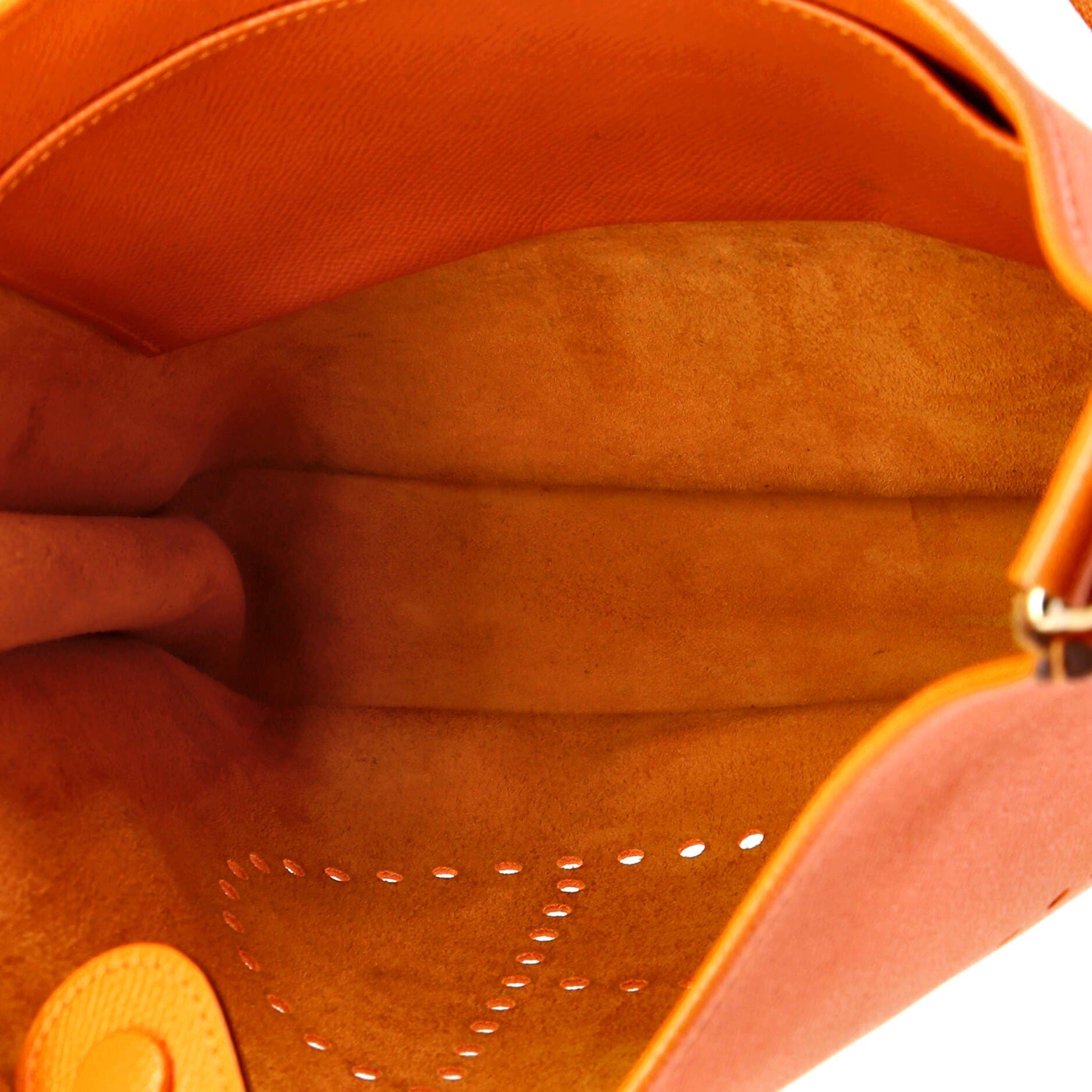 Evelyne Bag Gen III Epsom PM, Alternate, color, Orange