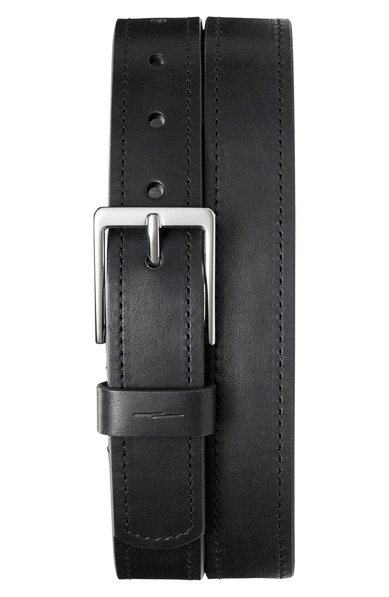 Shinola Leather Belt, Main, color,