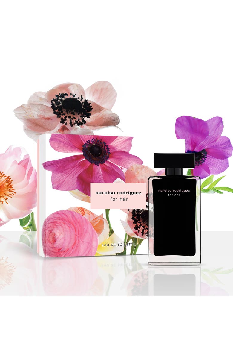 Narciso Rodriguez For Her Eau de Toilette Gift Set $168 Value, Alternate, color, 