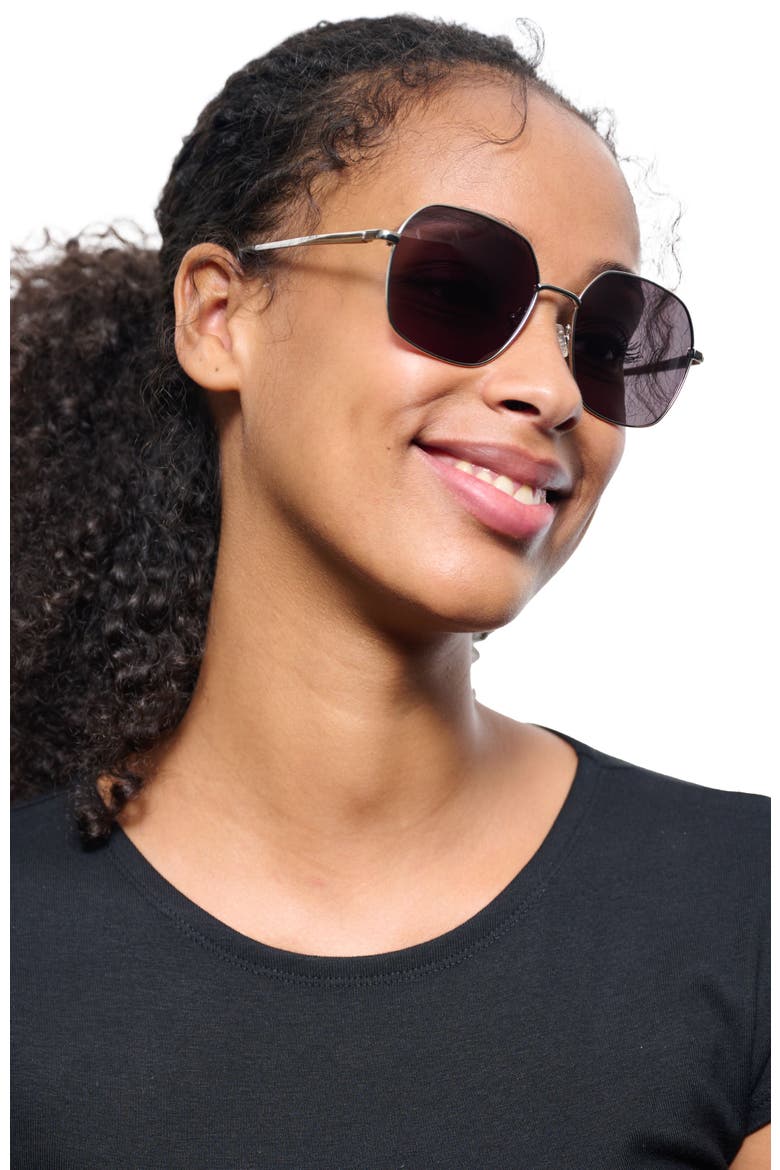 Hebe Sunglasses, Alternate, color, Gold