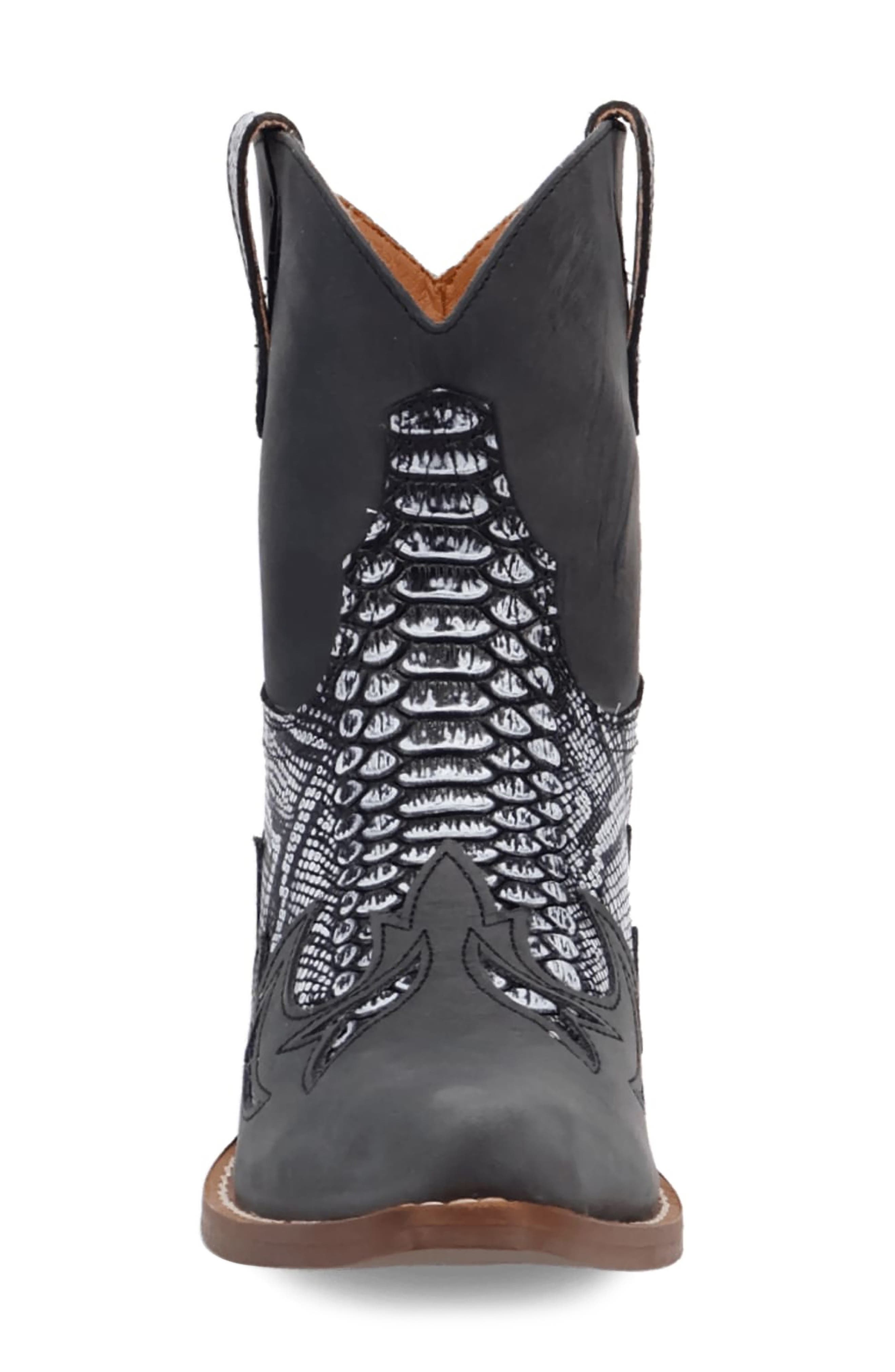 Dingo Cobra Kiss Western Boot, Alternate, color, Black