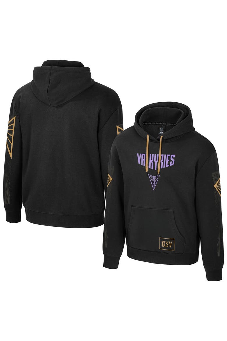 Unisex Stadium Essentials  Black Golden State Valkyries Rebel Hoodie, Main, color, Black