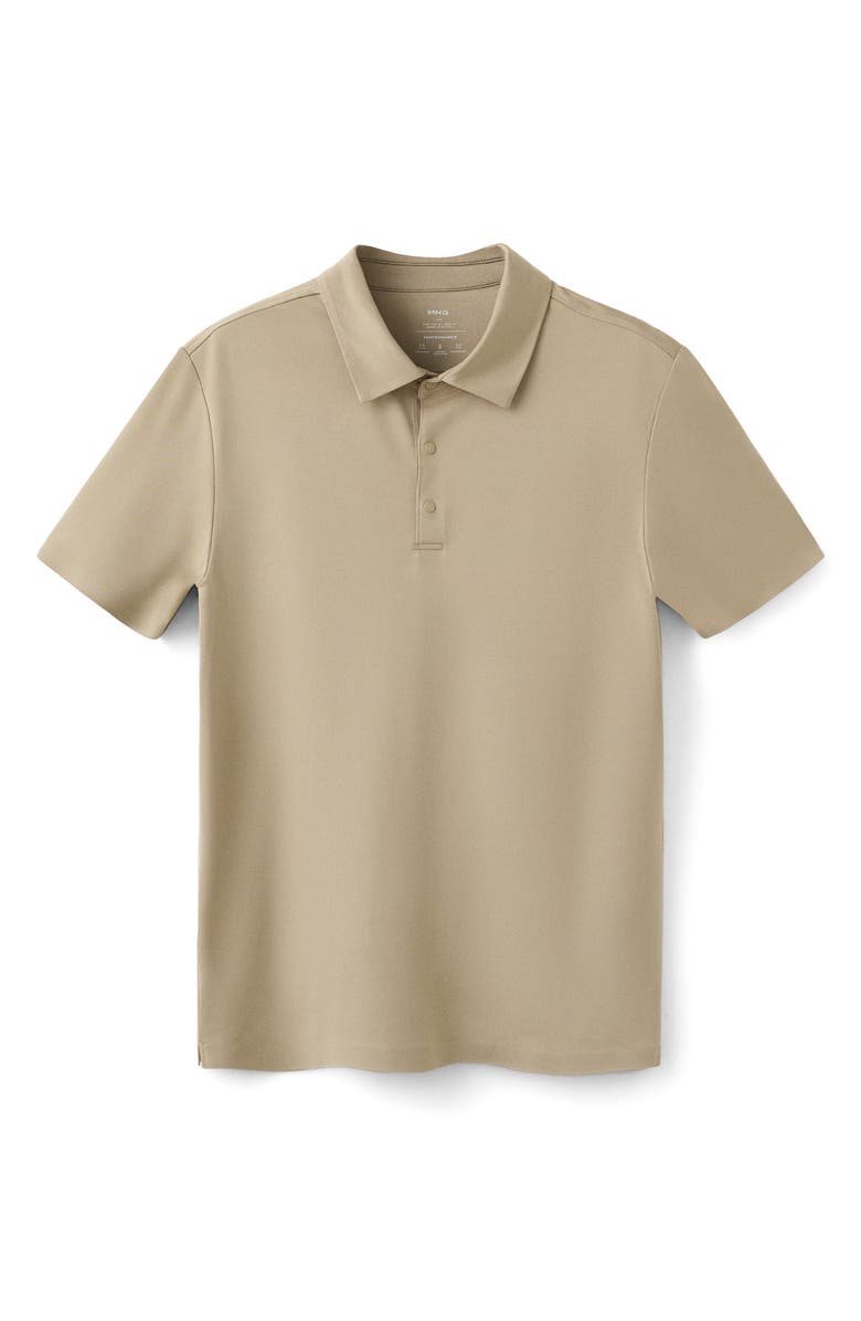 MANGO Slim Fit Coolmax<sup>®</sup> Polo, Alternate, color, Beige