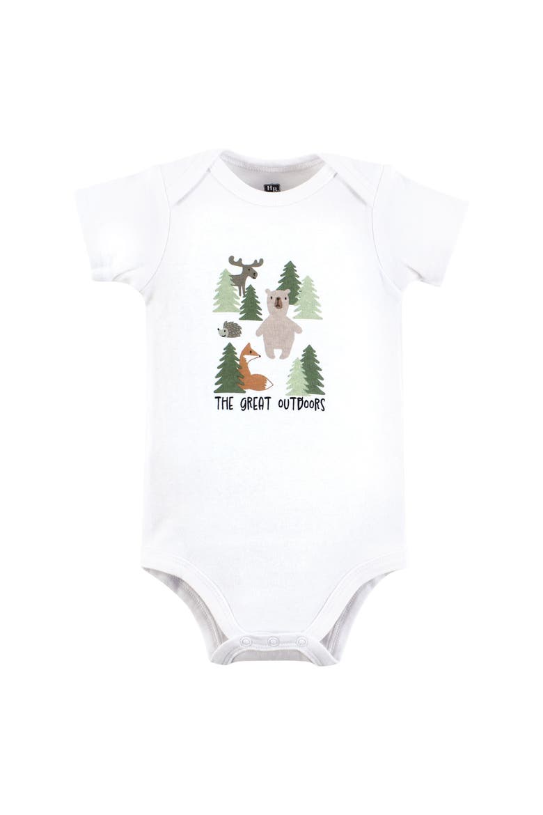 Cotton Bodysuits 3-Pack, Alternate, color, The Great Outdoors