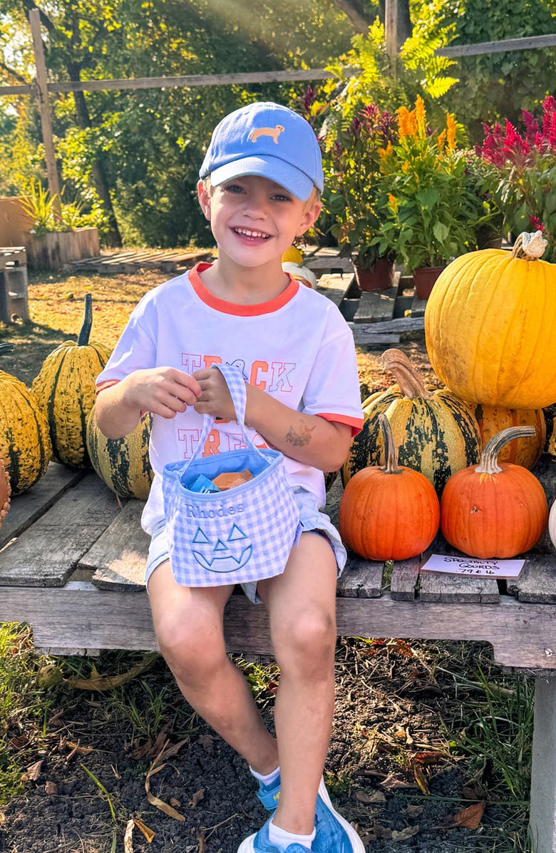 Bits & Bows Retriever Dog Twill Baseball Hat, Alternate, color, Blue