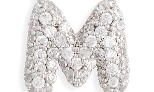 Leith Cubic Zirconia Initial Pendant Necklace