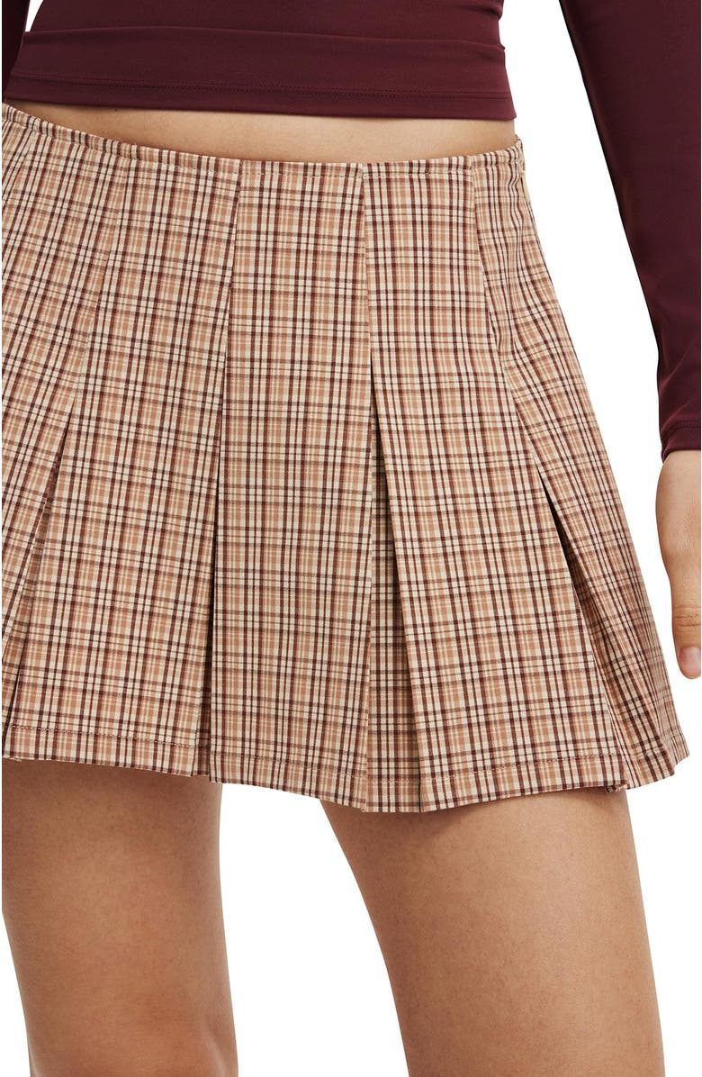Cotton On Women's Mae Pleated Mini Skirt, Alternate, color, 
