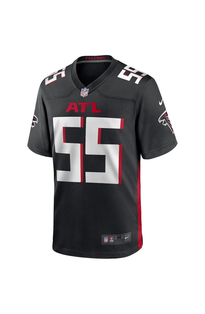 Nike Men's Nike John Abraham Black Atlanta Falcons Game Retired Player Jersey, Alternate, color, 