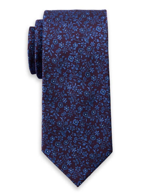 Big & Tall Floral Tie