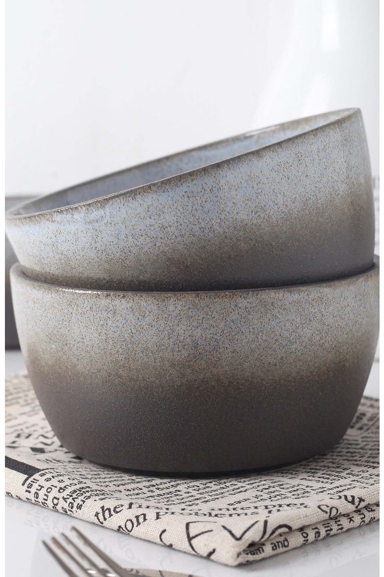 Vince Stoneware 4-Piece Bowl Set, Alternate, color, Gray-Green-Blue