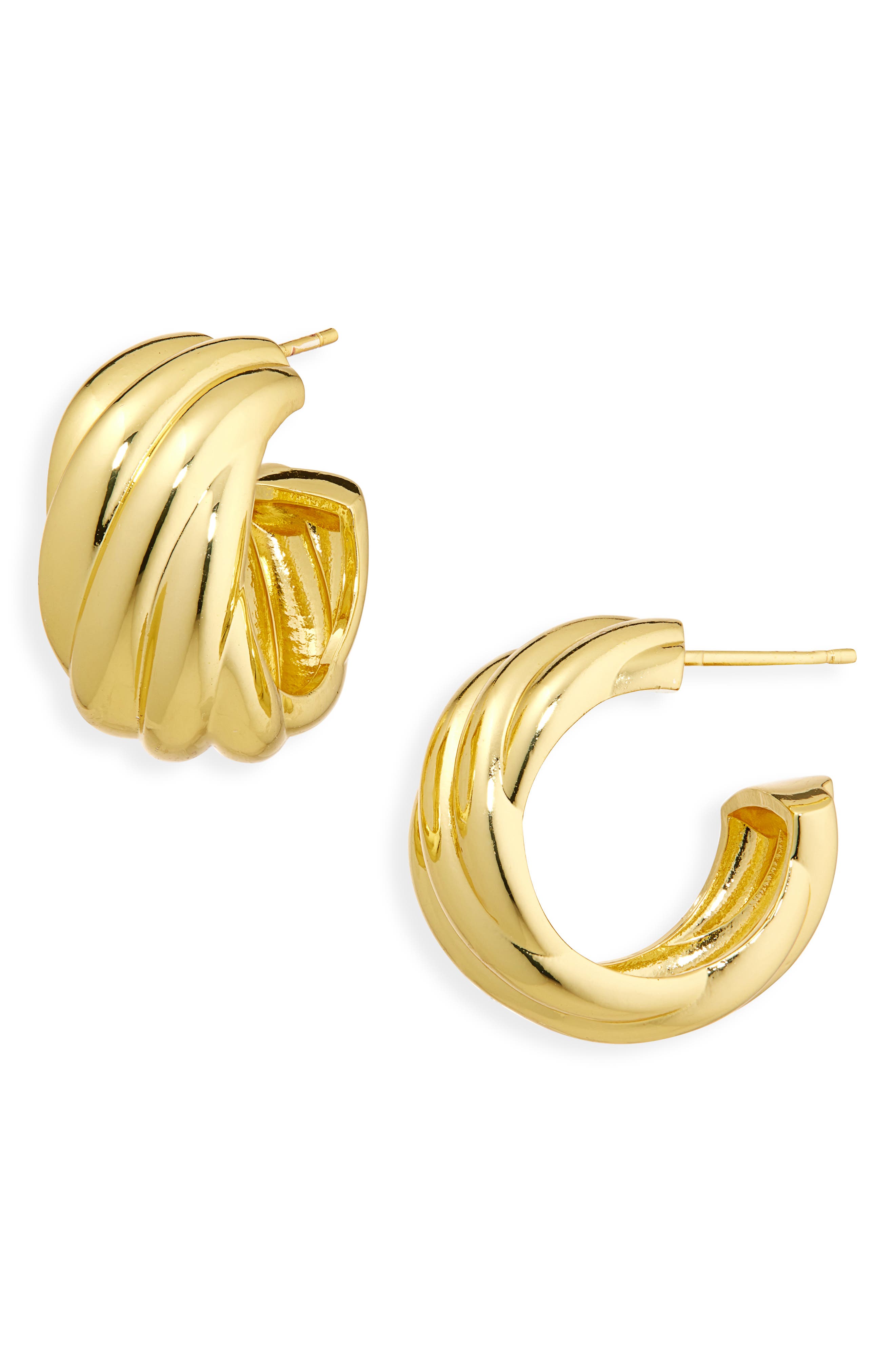 ARGENTO VIVO Twisted Hoop Earrings