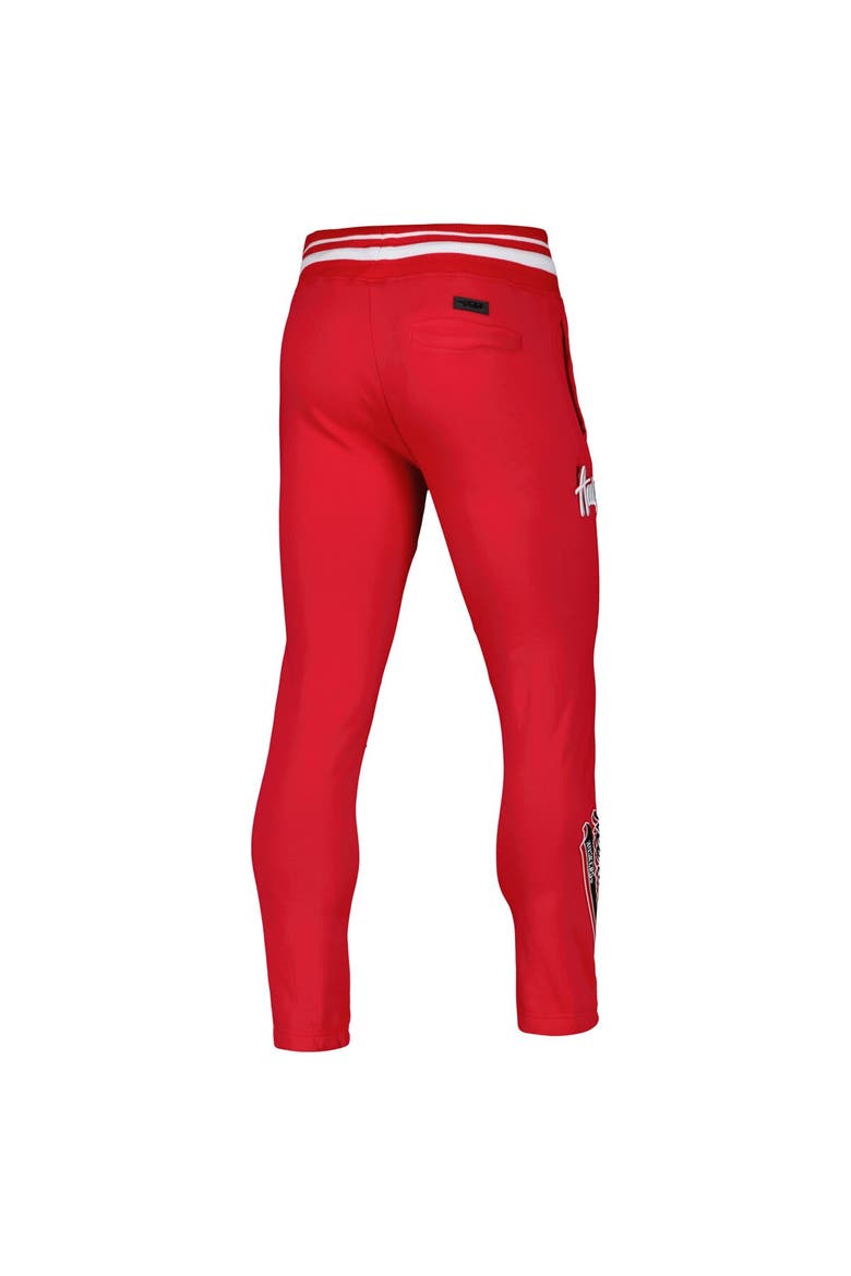 Men's Pro Standard Scarlet Nebraska Huskers Script Tail Fleece Sweatpants, Alternate, color, Scarlet