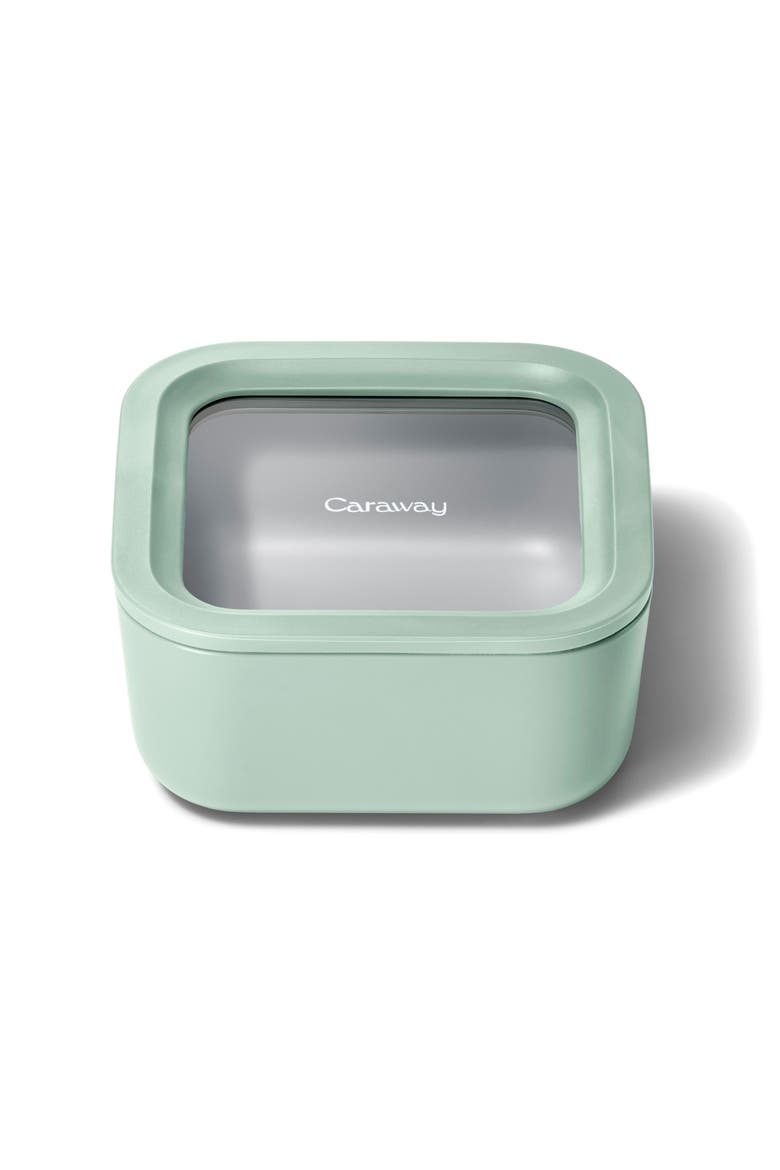 4.4-Cup Glass Food Storage Container, Main, color, MIST
