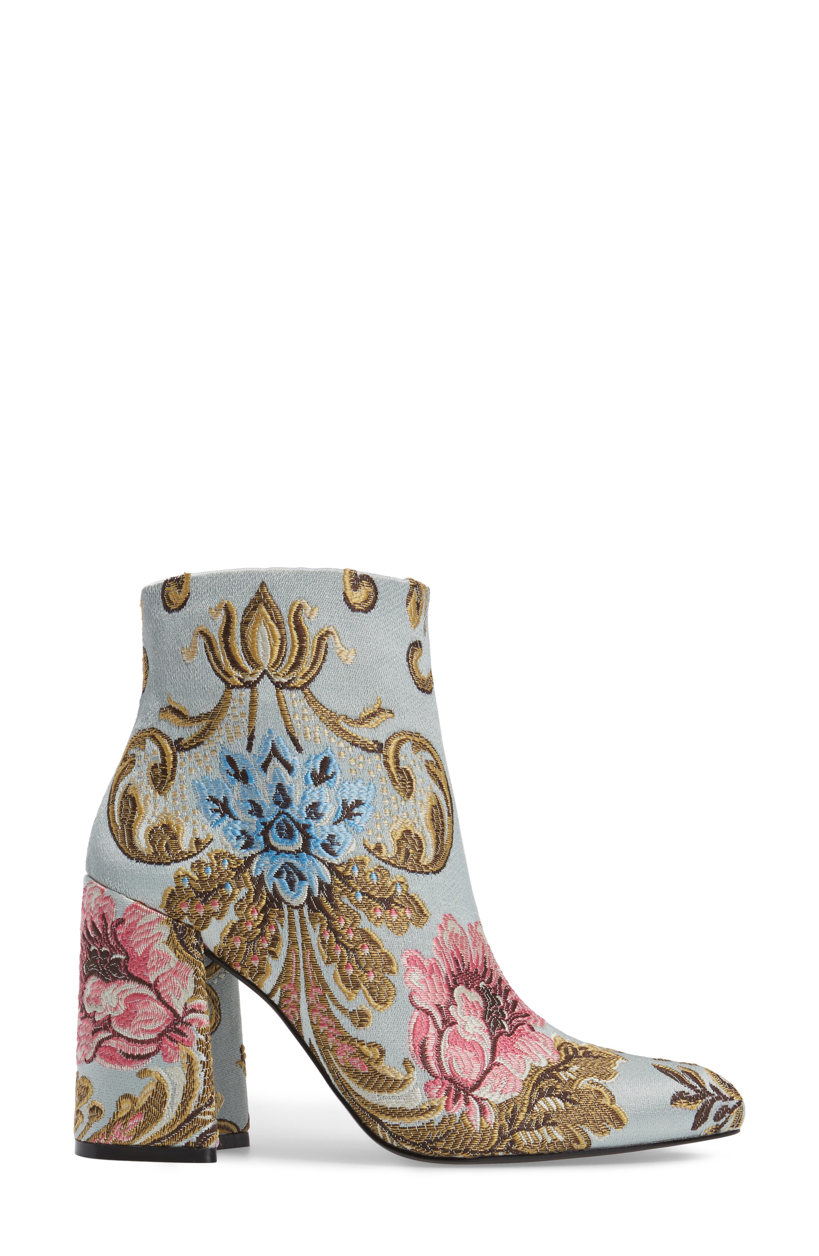 Emmy Brocade Bootie, Alternate, color, BLUE