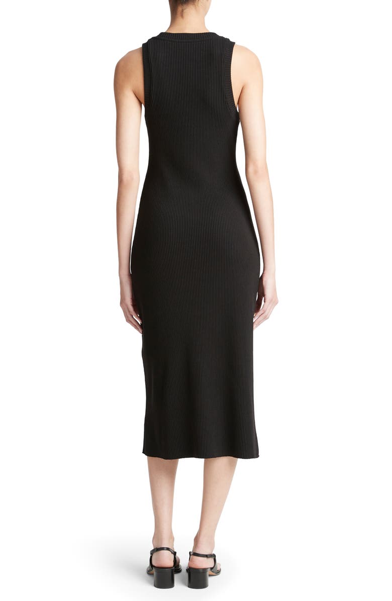 Vince Rib Tank Midi Dress, Alternate, color, 