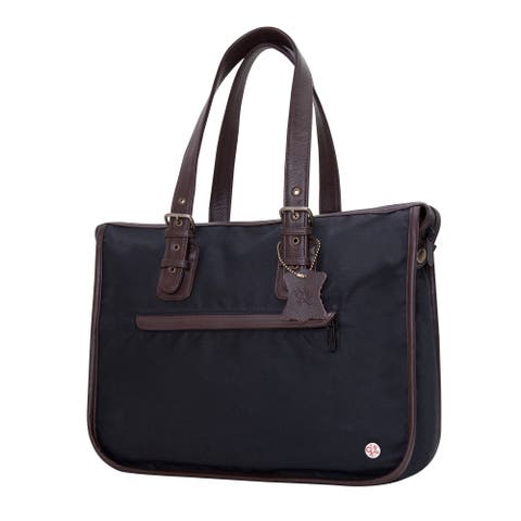 Waxed Canvas Work Tote