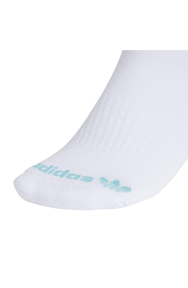 adidas Assorted 3-Pack Kids' Originals Roller 3.0 Crew Socks, Alternate, color, White/ Mint/ Silver Green