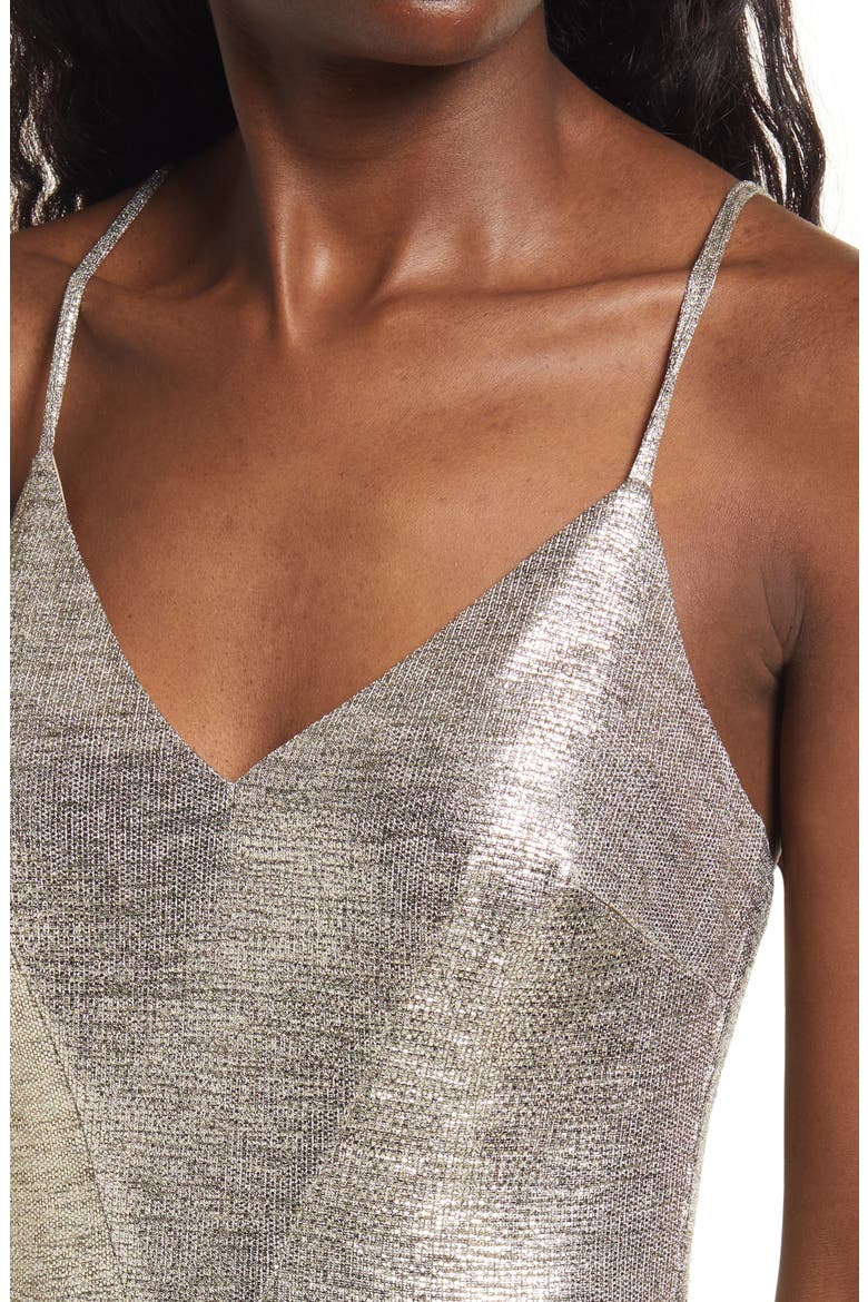 Came to Stun Mermaid Maxi Dress, Alternate, color, LIGHT GOLD