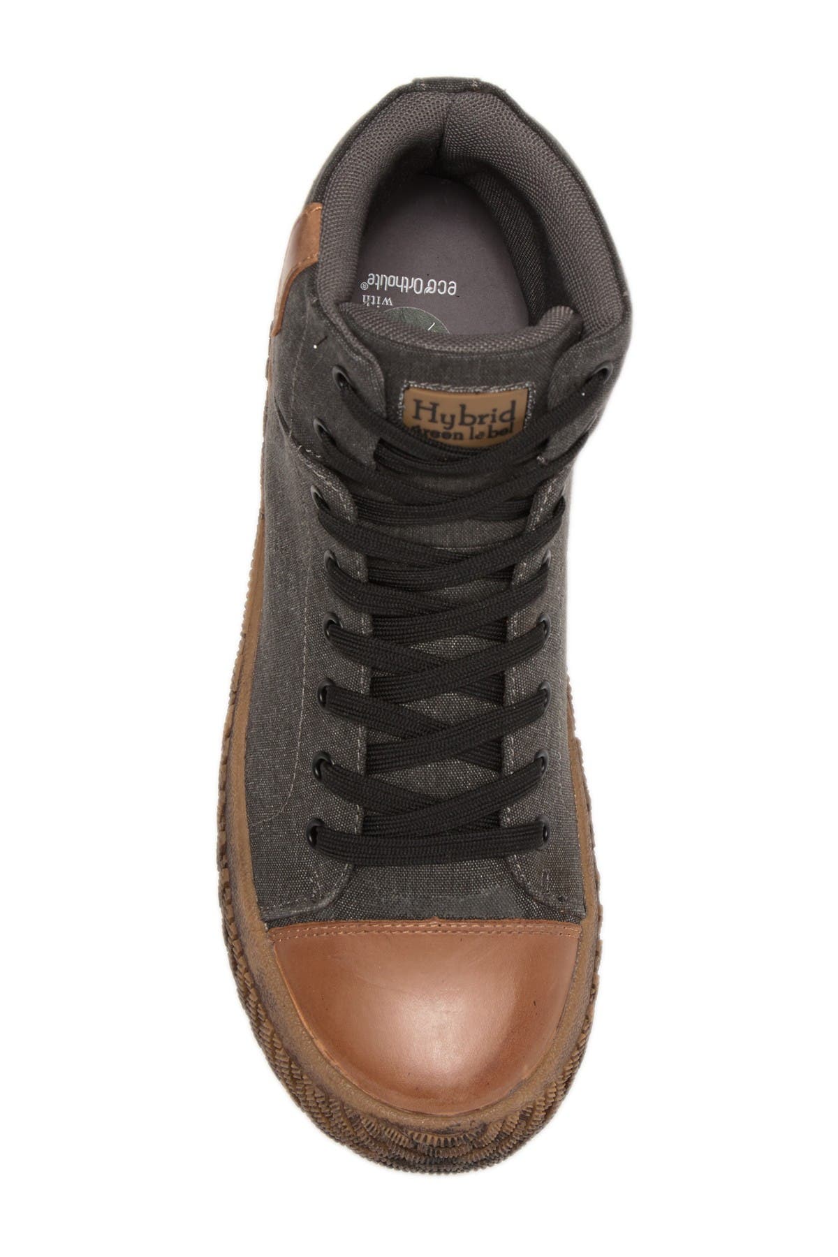 Hybrid Green Label Hybrid High Top Lace-Up Sneaker, Alternate, color, 