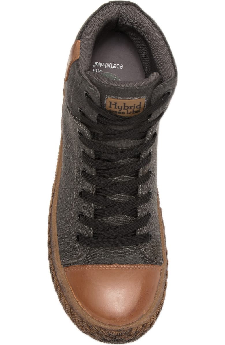 Hybrid Green Label Hybrid High Top Lace-Up Sneaker, Alternate, color,