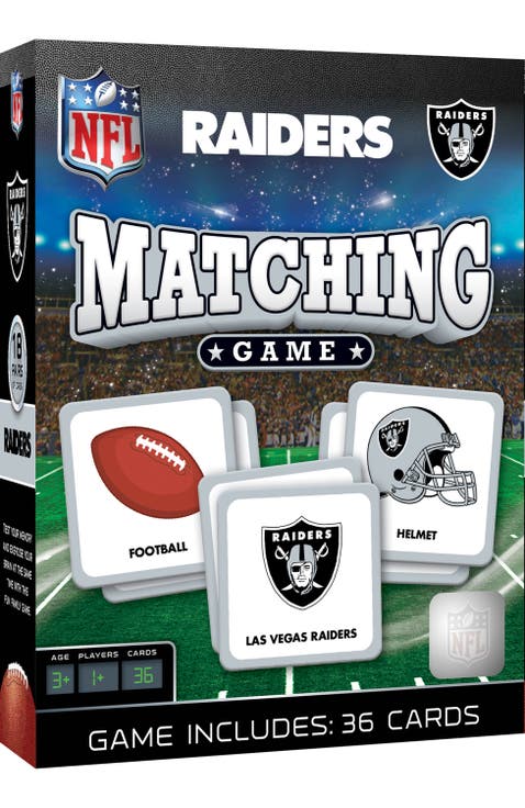 Las Vegas Raiders Matching Game