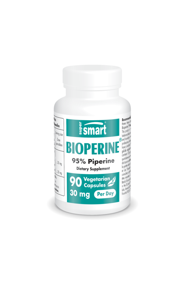 SuperSmart BioPerine 30mg per Day, Main, color, NO COLOR