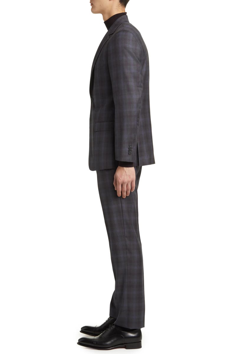 DANIEL HECHTER Norris Plaid Wool Suit, Alternate, color,