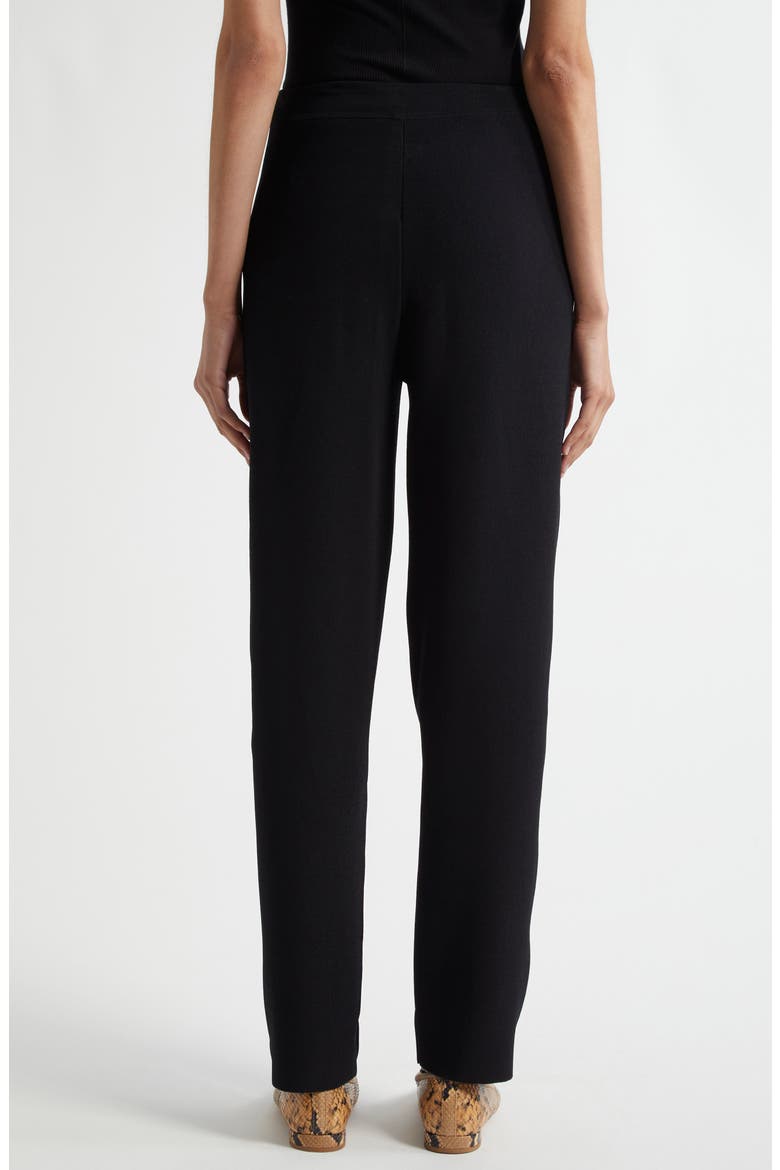 Asher Straight Leg Pants, Alternate, color, NOIR