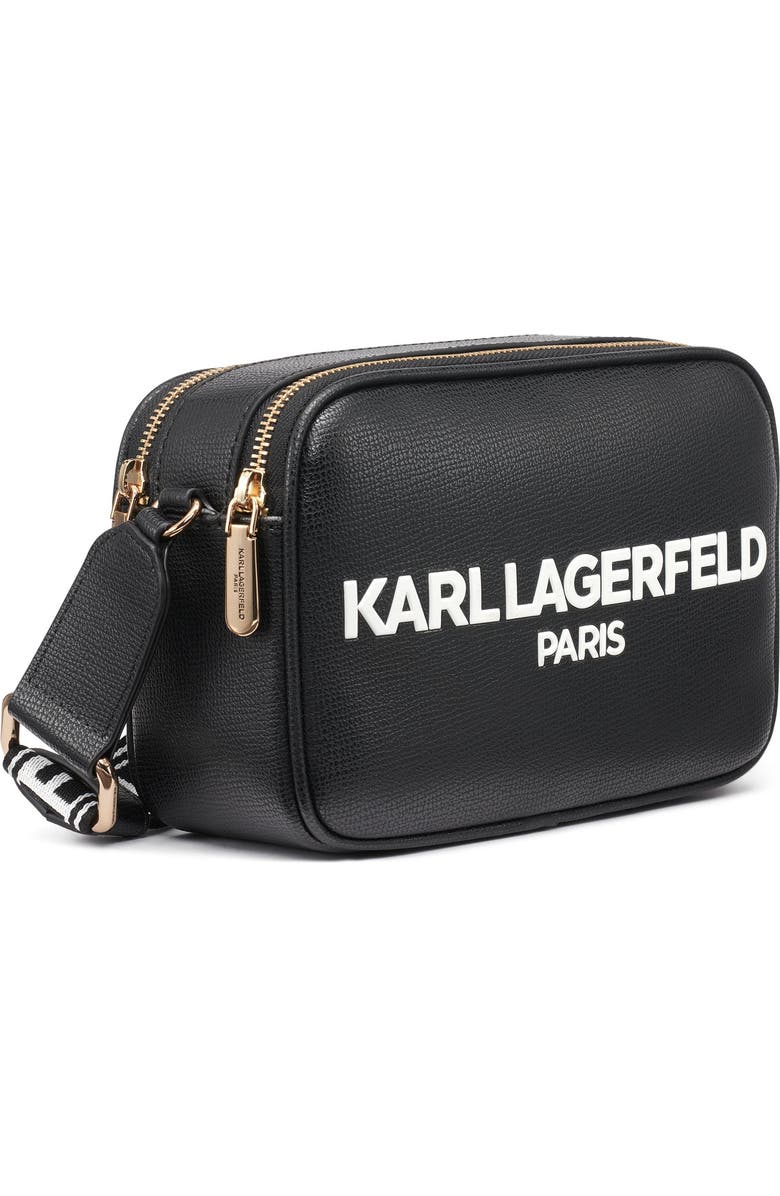 KARL LAGERFELD PARIS Maybelle Crossbody, Alternate, color, Black
