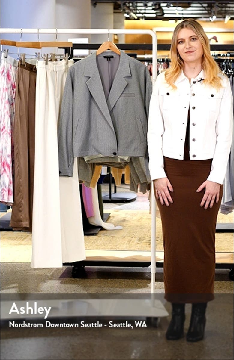 Crop Jacket, sales video thumbnail