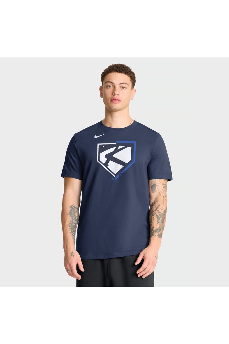 Men's Nike Navy Korea Baseball 2026 World Baseball Classic Icon T-Shirt, Alternate, color, Navy