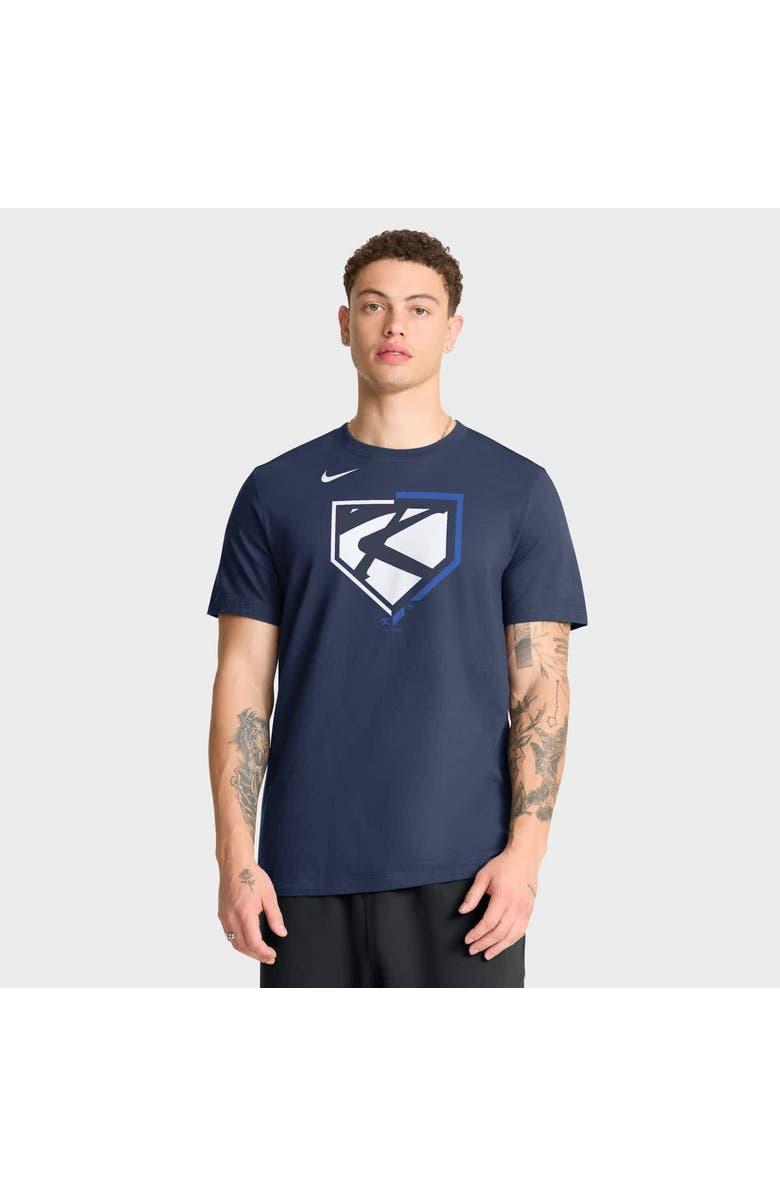 Nike Men's Nike Navy Korea Baseball 2026 World Baseball Classic Icon T-Shirt, Alternate, color, Navy