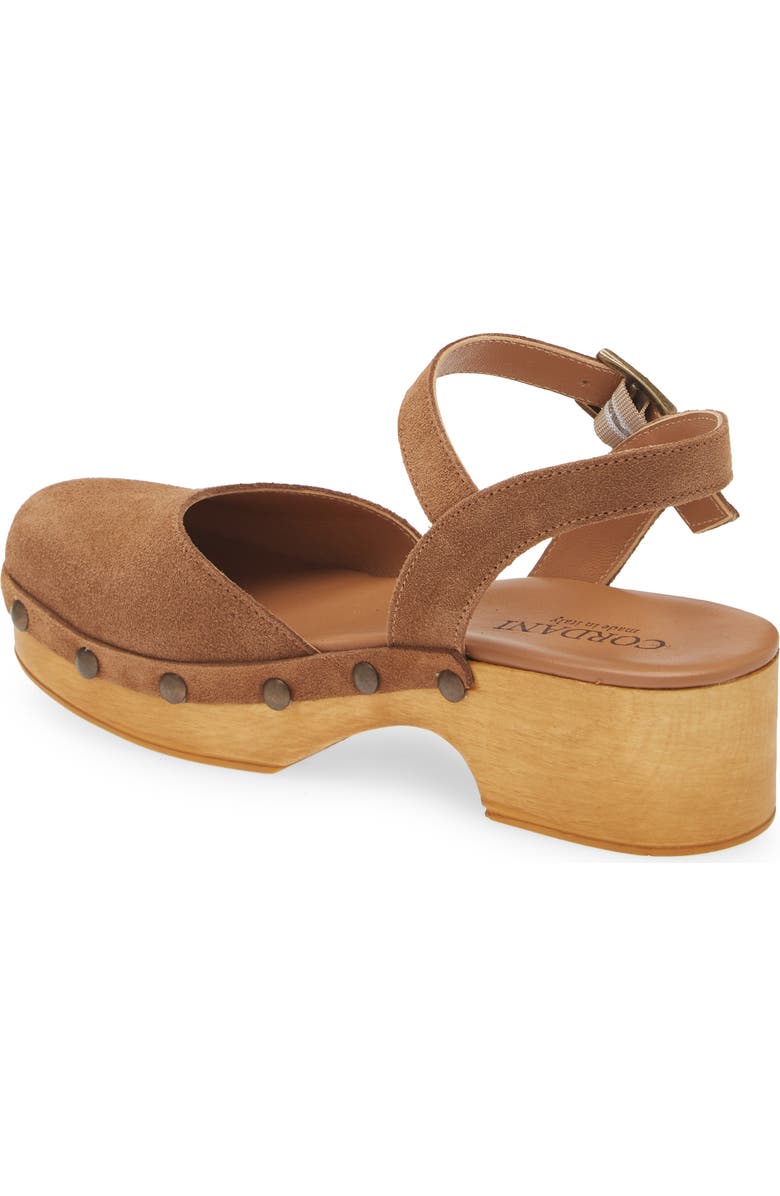 Cordani Winston Ankle Strap Platform Clog, Alternate, color, Crosta Clove