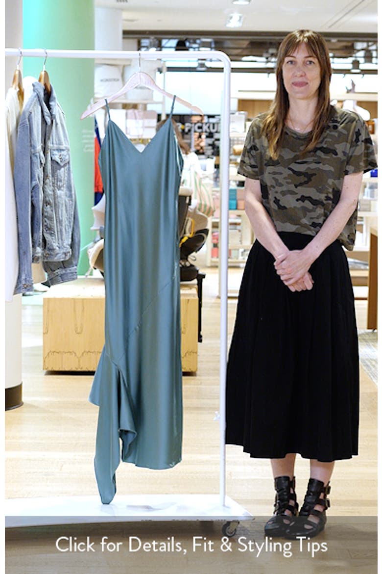 Sleeveless Satin Bias Slipdress video