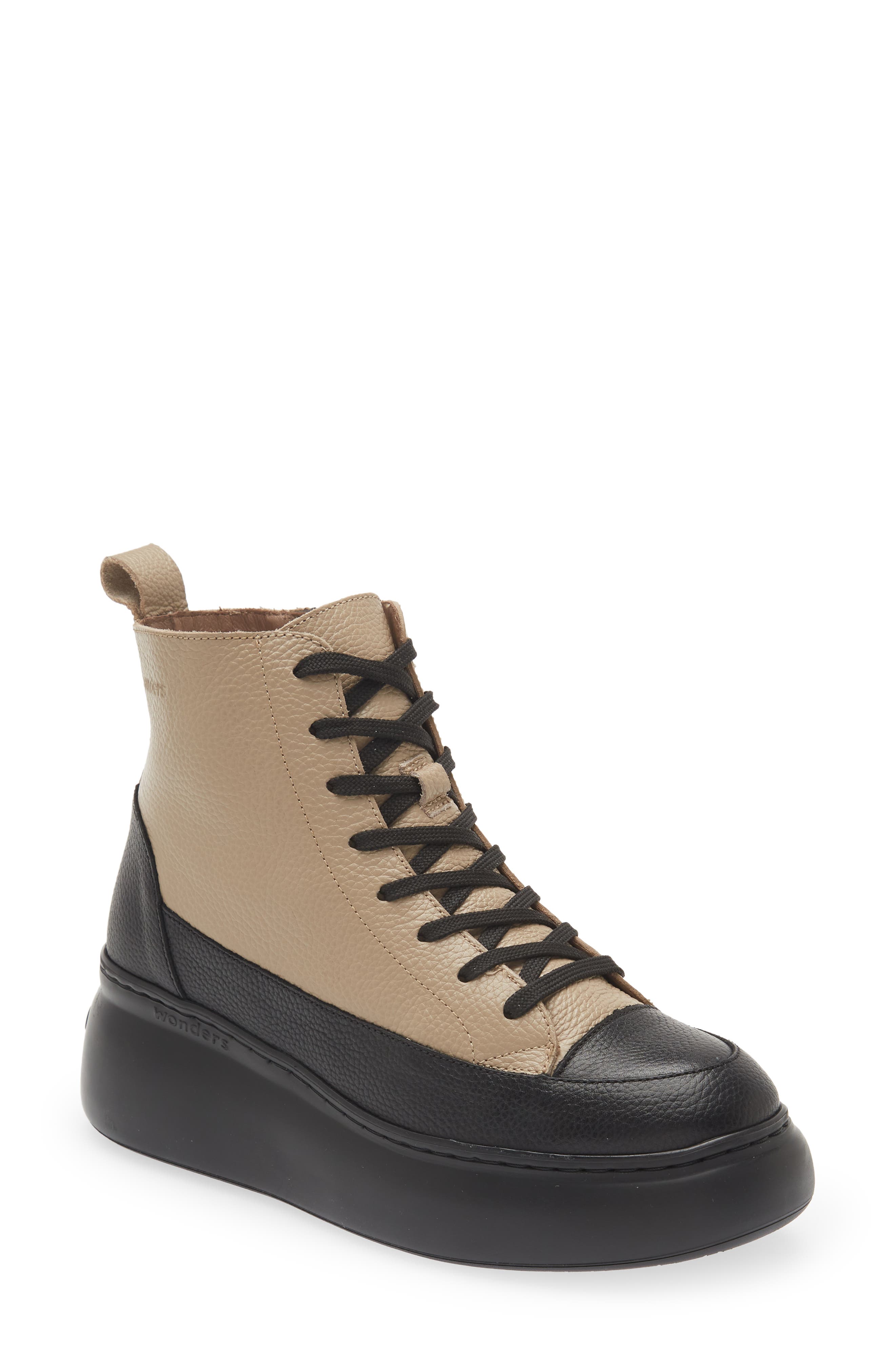 Wonders Platform High Top Sneaker, Main, color, 