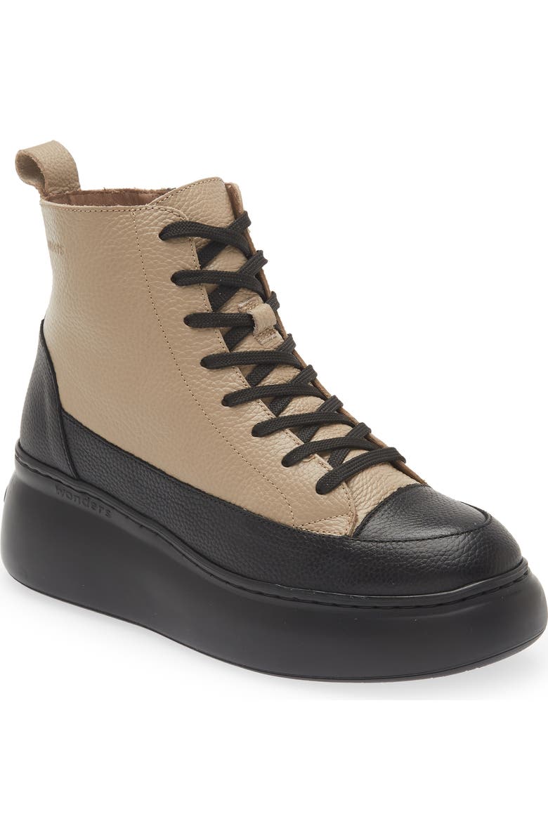 Wonders Platform High Top Sneaker, Main, color,