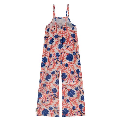 Stains And Stories By Babyface Allover Floral Woven Romper In Multi