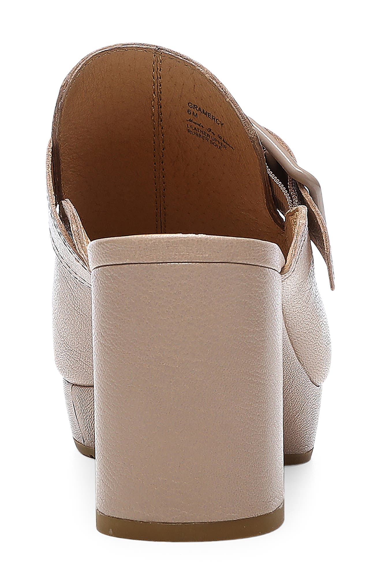 Gramercy Open Toe Platform Mule, Alternate, color, MUSHROOM