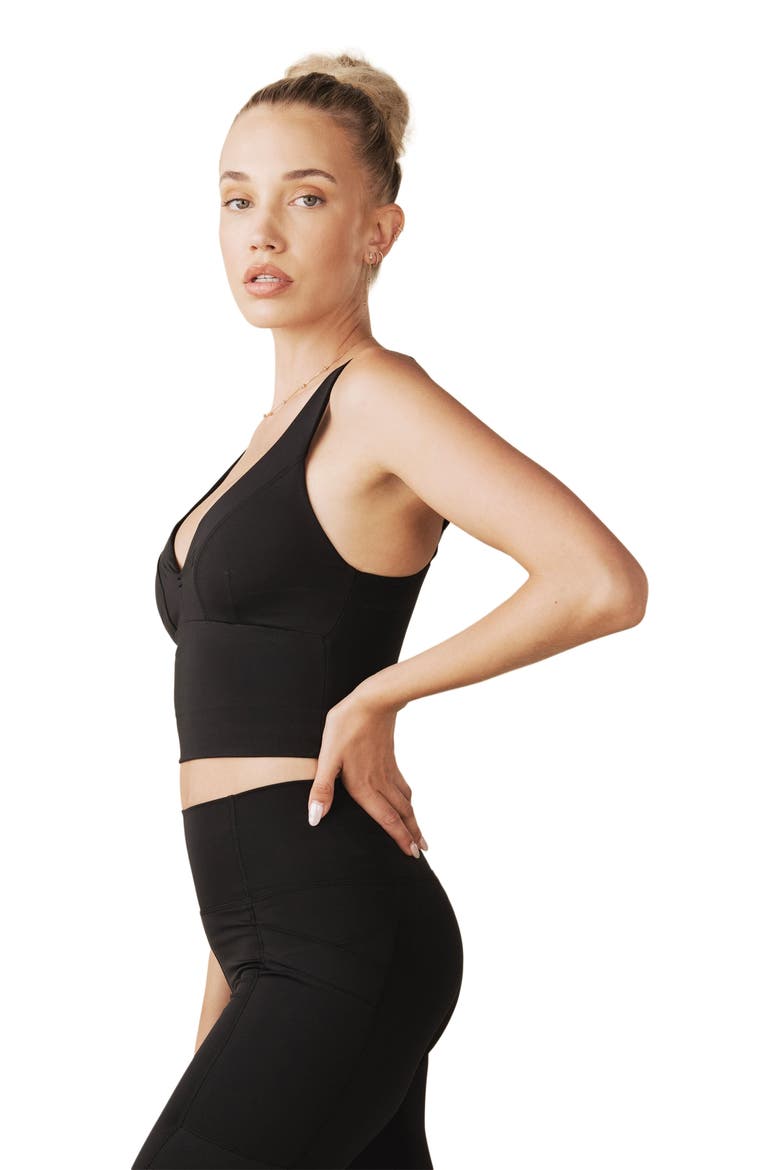 Showstopper Sculpted Bra, Alternate, color, Black