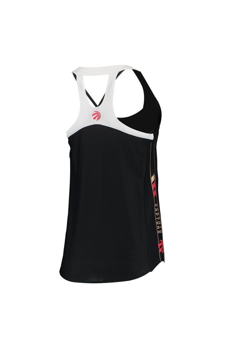 QORE Women's Qore Black Toronto Raptors Dual Team Tank Top, Alternate, color, 