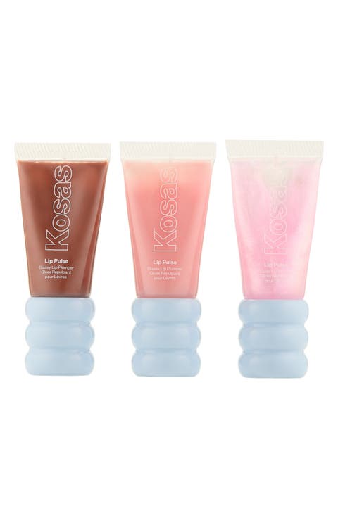 Mini Lip Pulse Glassy Lip Plumper Trio