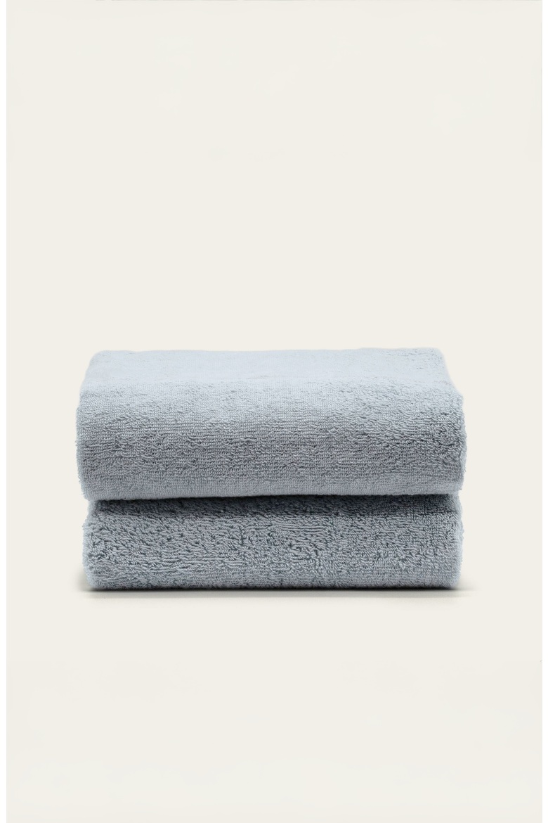 Deia 2-Piece Bath Towel Set, Main, color, Sky & Tomato