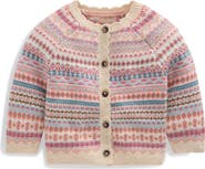 Mini Boden Fair Isle Cardigan