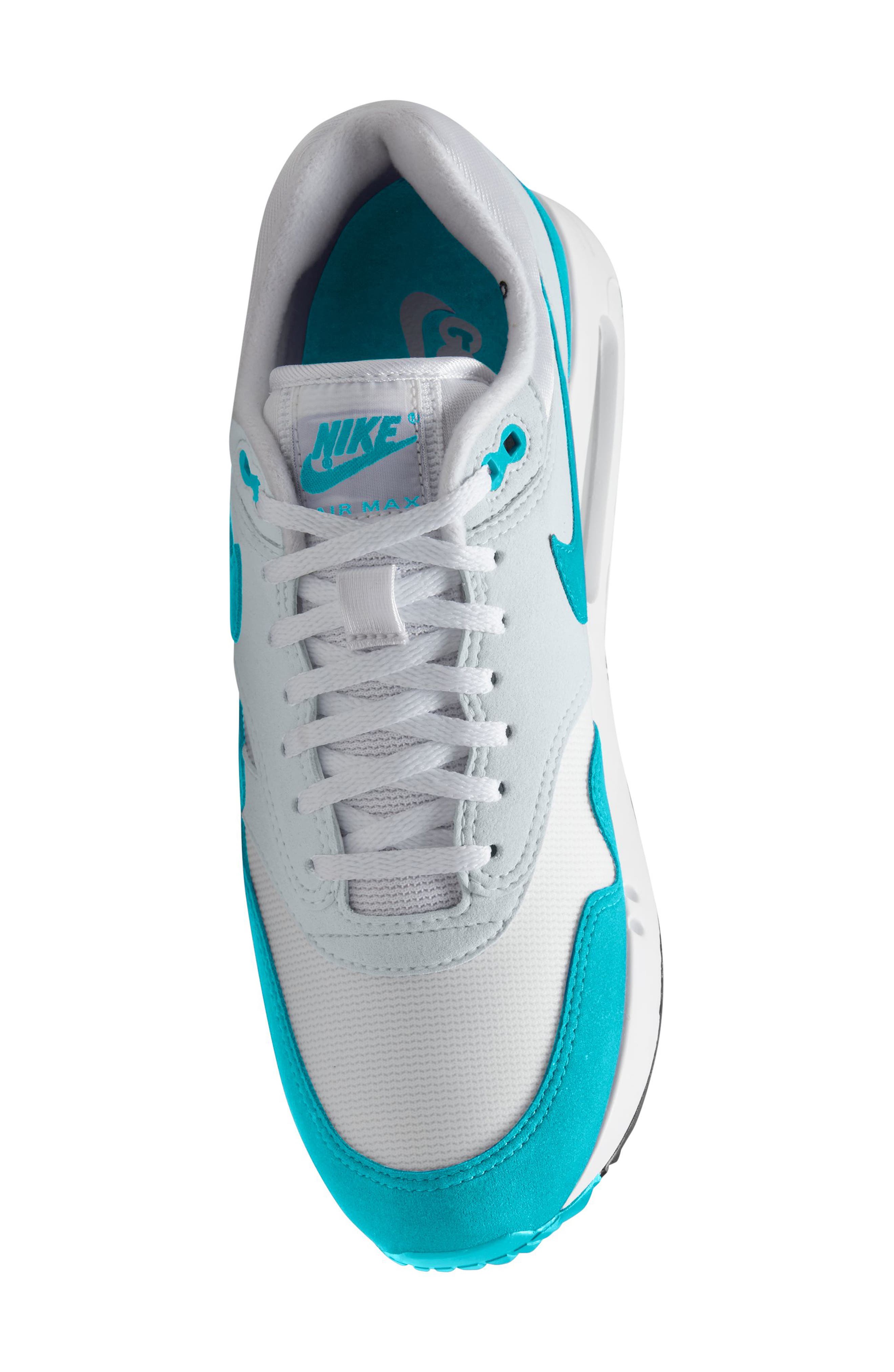 Air Max 1 '86 OG G Waterproof Spikeless Golf Shoe, Alternate, color, 117 WHITE/DSTCAC
