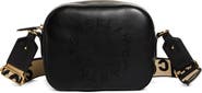 Stella McCartney Small Perforated Logo Faux Leather Camera Bag