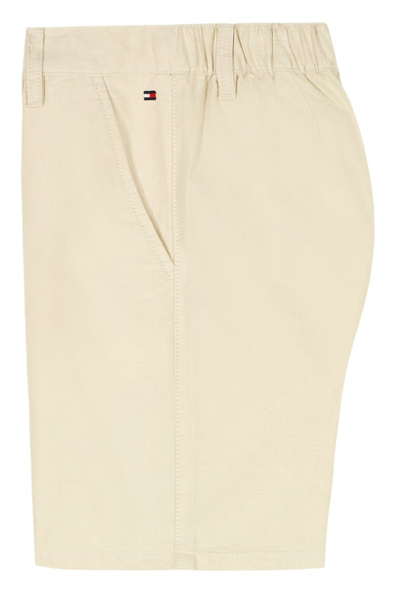 Kids' Flat Front Oxford Shorts, Alternate, color, FOG