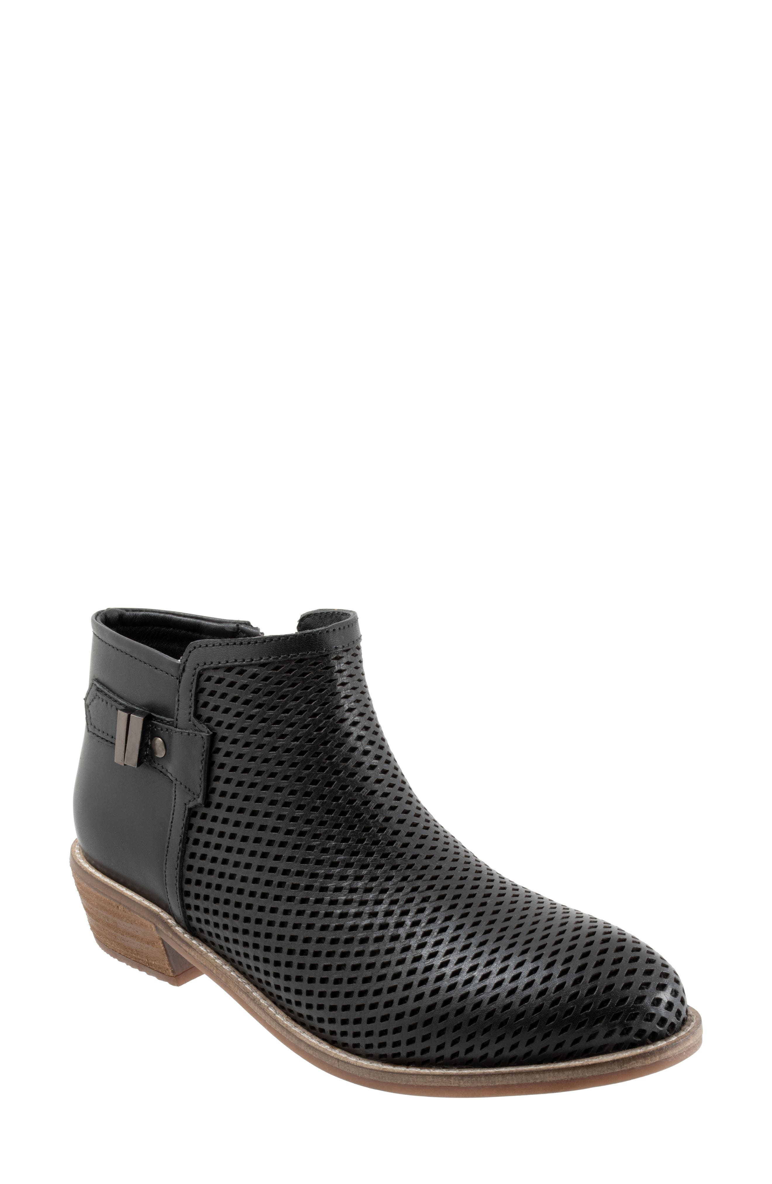 SoftWalk<sup>®</sup> Rimini Perforated Bootie, Main, color, 