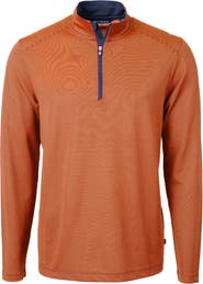 Cutter & Buck Virtue Micro Stripe Quarter Zip Pullover