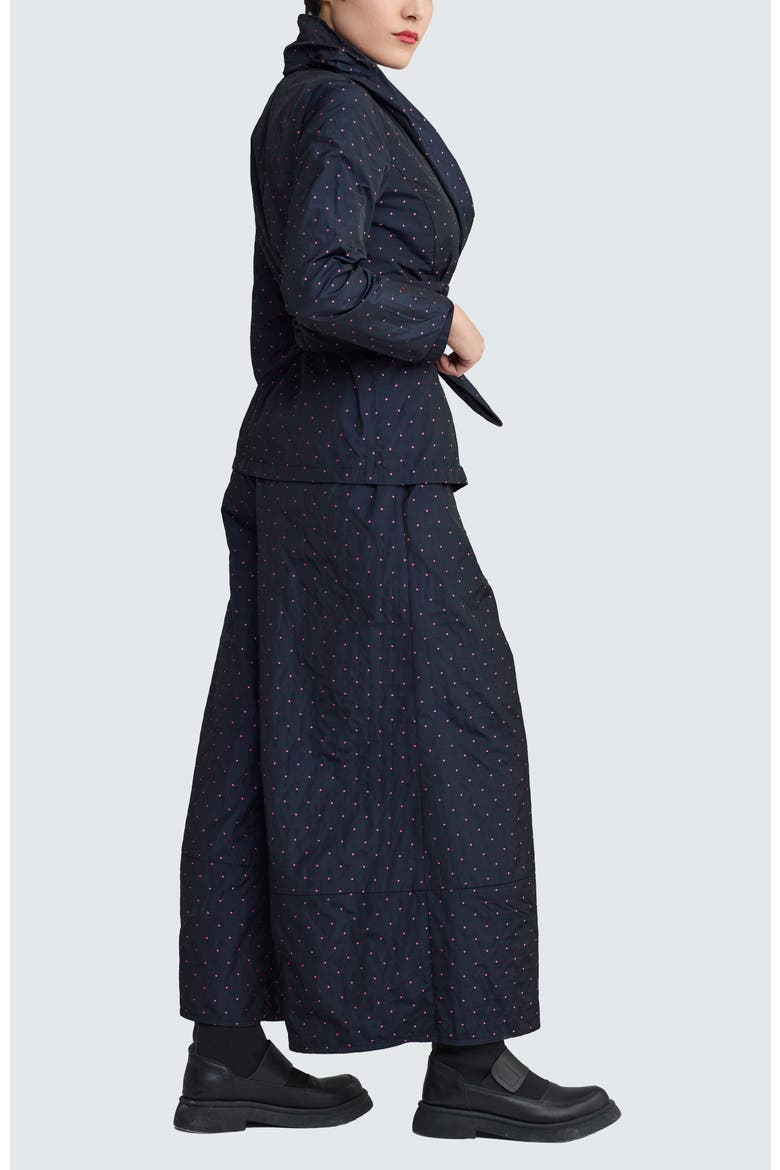 Fleura Wrap Jacket, Alternate, color, Navy